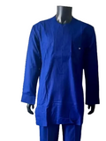 Blue Senator Outfit For Men 2 Set-Set Piece