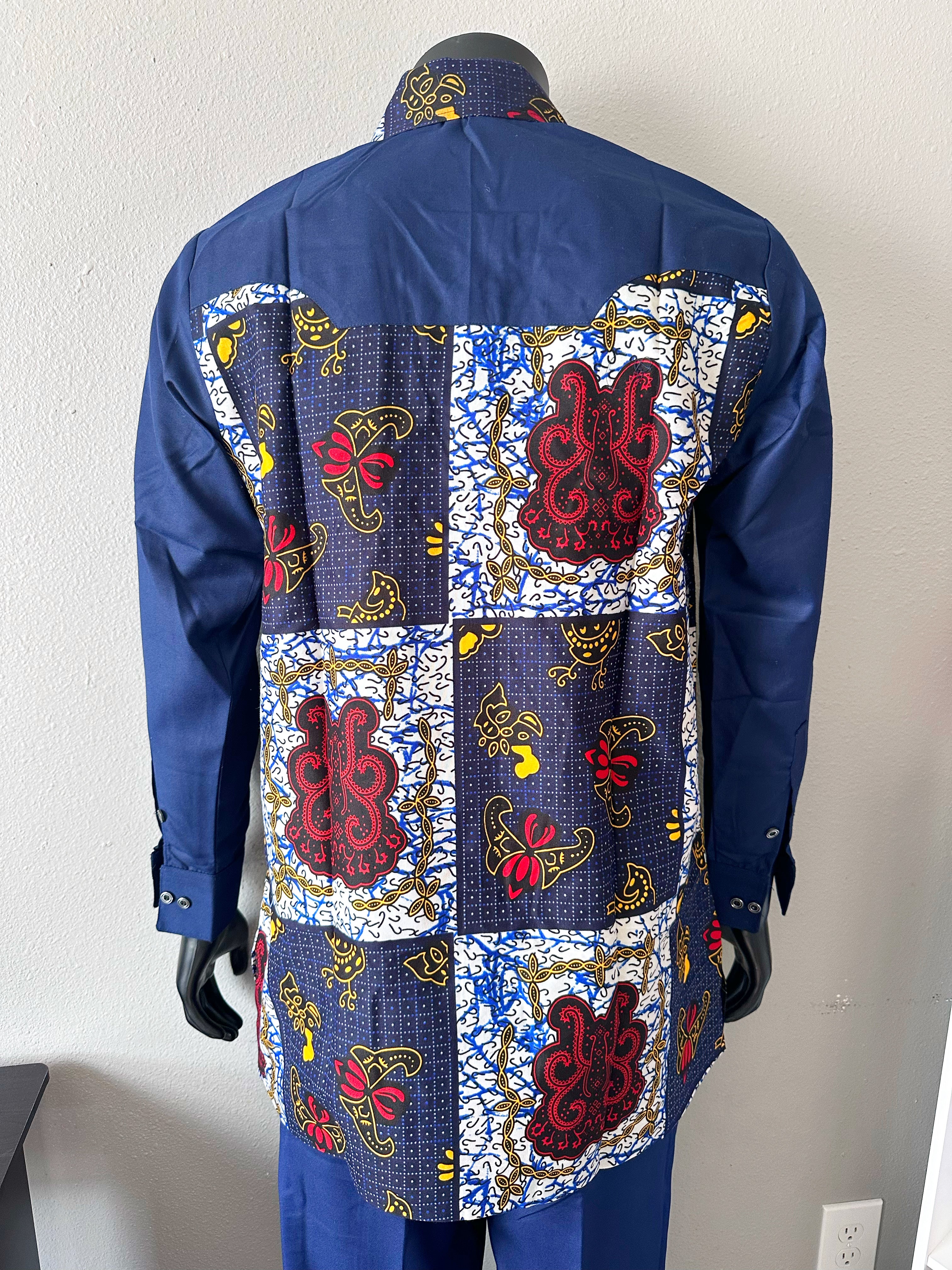 Ankara Shirt For Men’s Casual Outings