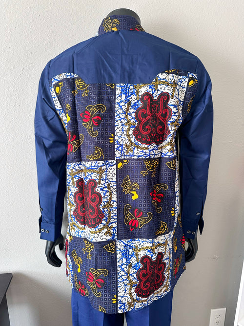 Ankara Shirt For Men’s Casual Outings
