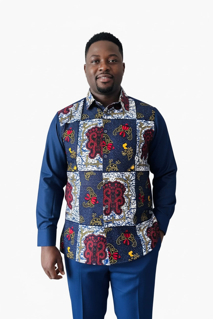 Ankara Shirt For Men’s Casual Outings