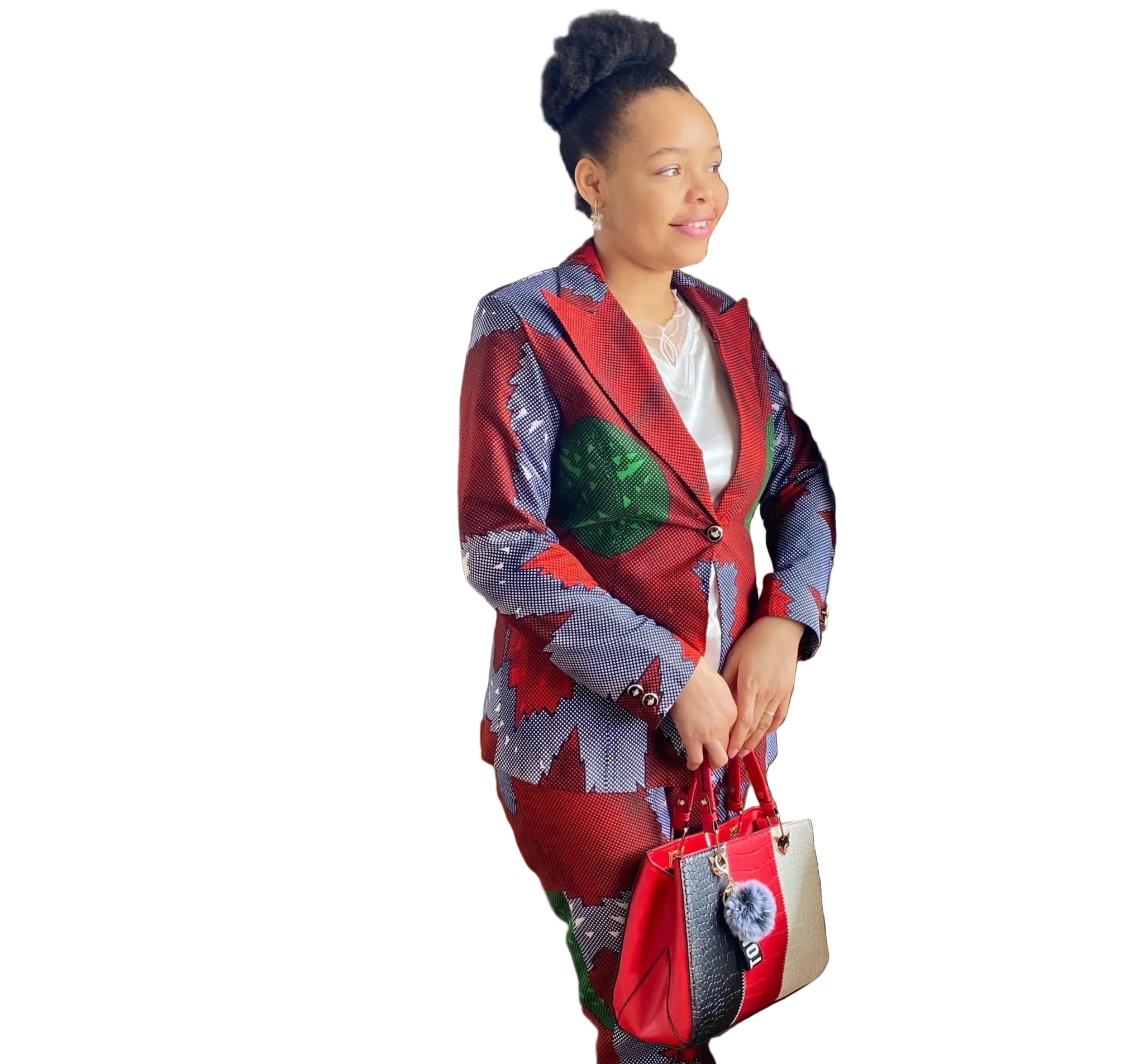 Women ankara blazer and pant